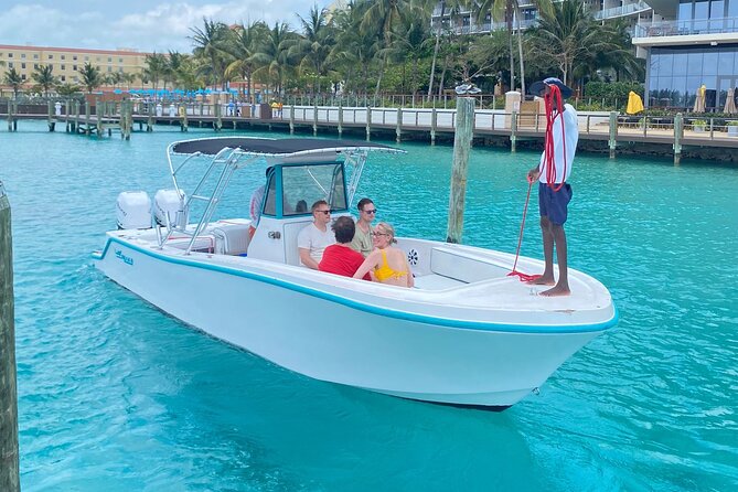 3 Islands Private Group Excursion (4hrs) - Leaving Nassau Harbour by Private Powerboat