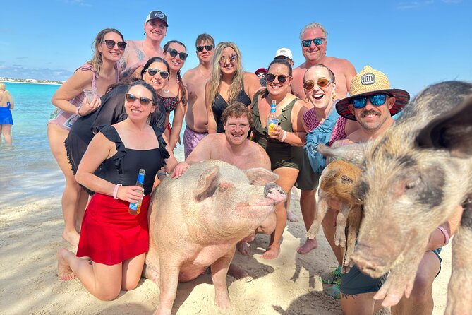 4-Island Tour Swimming Pigs, turtles, snorkeling , rose island, - What makes this Nassau boat trip worth considering