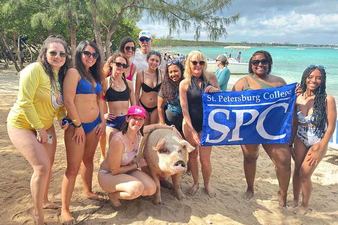 4-Island Tour Swimming Pigs, turtles, snorkeling , rose island, - How to get the most from the four stops