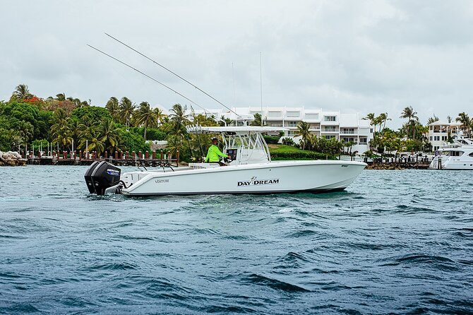 8 hours 34ft Day Dream Private Charter in Nassau - Fishing with Reel Dreams