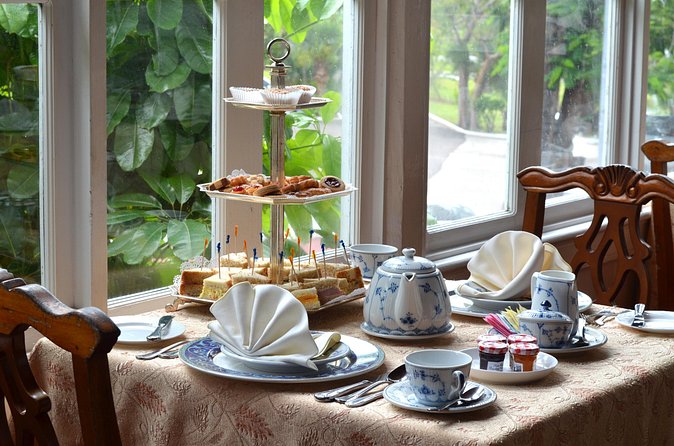 Afternoon Tea at Graycliff Hotel - The Three-Tier Spread: Sandwiches, Scones, and Sweets