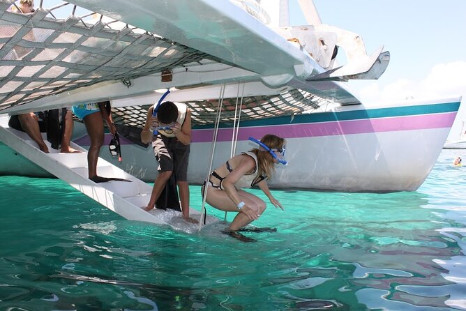 All Inclusive Half Day Sail and Snorkel - Leaving Paradise Island for open water