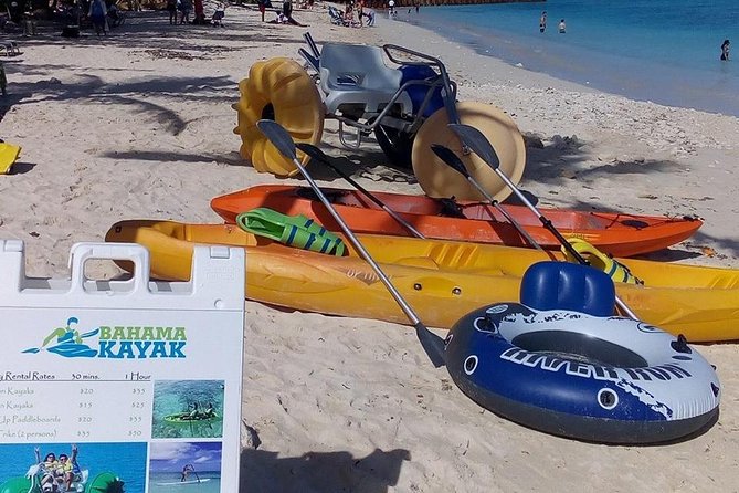 Bahama Kayak Full Day Water Sports Package at Junkanoo Beach - What your seven-hour beach day actually looks like