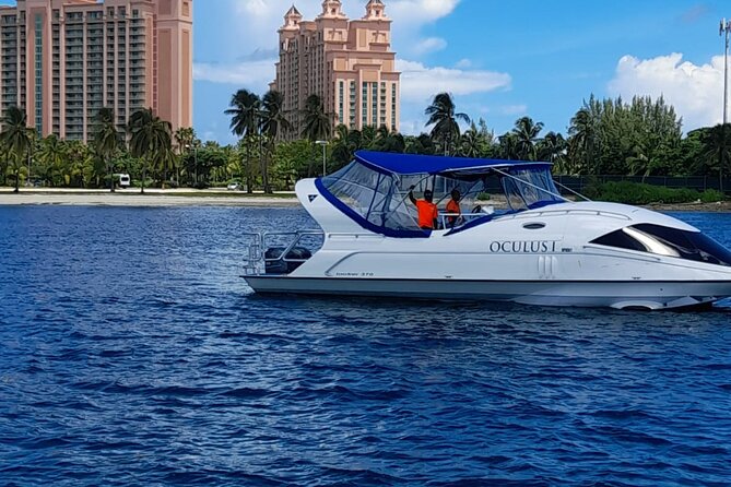 Bahamas on a Semi Submersive Glass Bottom Boat - From Paradise Island Ferry Terminal to open water