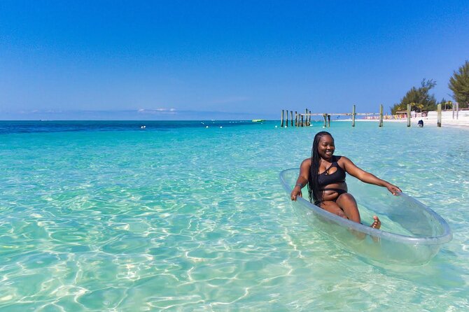 Beach Day and Clear Kayak Photoshoot in Bahamas - Your 15 to 20 minutes in the clear kayak