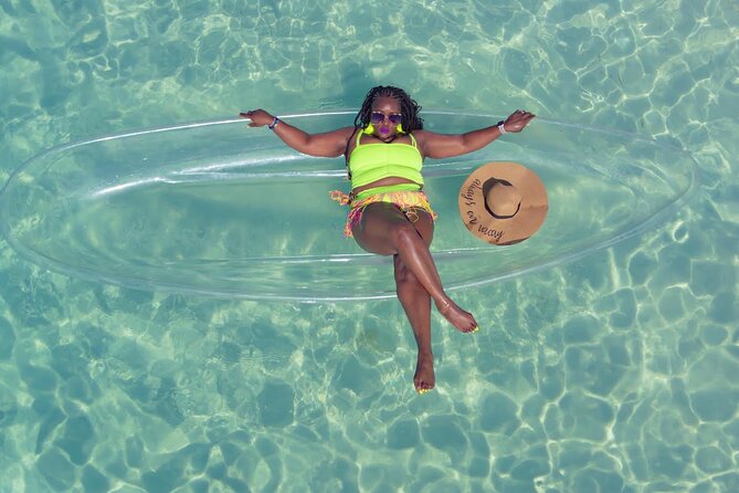 Beach Day and Clear Kayak Photoshoot in Bahamas - The final hour at Port Lucaya Marketplace