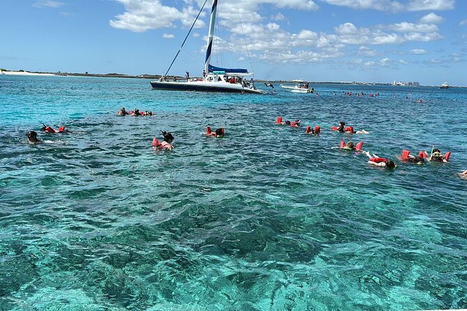 Catamaran Snorkel & Beach Day with Turtles - Reef snorkeling near Atholl Island