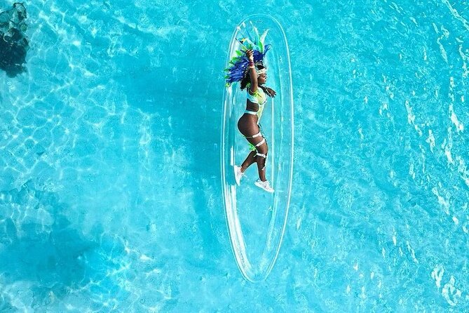 Clear Kayak Drone Photoshoot in Nassau Bahamas - What you receive after the camera stops