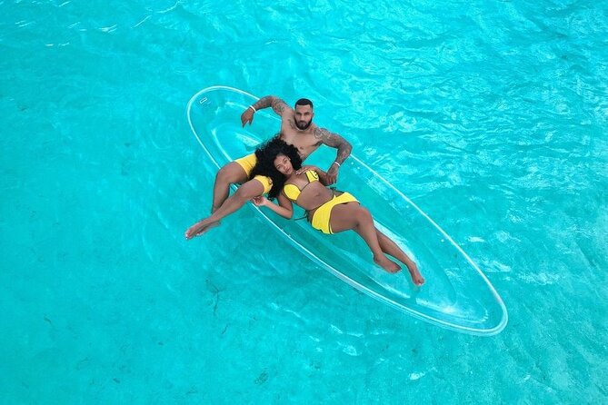 Clear Kayak Drone Photoshoot in Nassau Bahamas - Weather, wind, and water conditions