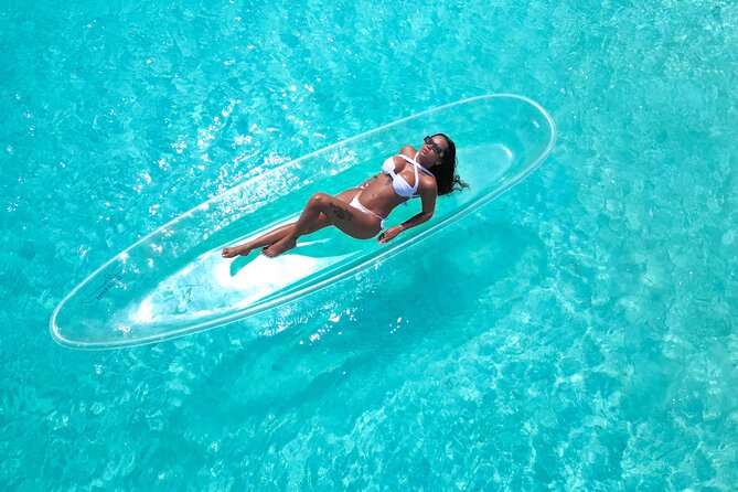 Clear Kayak Drone Photoshoot in Nassau Bahamas - Who will enjoy this most?