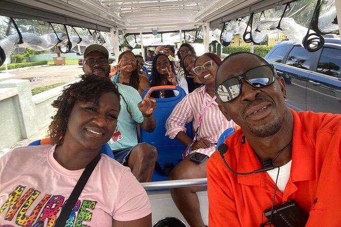Electric Bus tour of Nassau with sampling of local food & drinks - A quick introduction to Nassau by electric bus