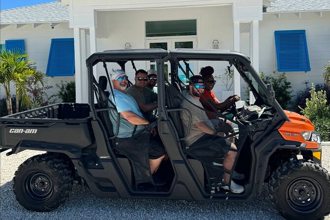 Exuma,Bahamas: 6 Seater Buggy/Jeep Rental with Bluetooth speakers - What is included, and what is not