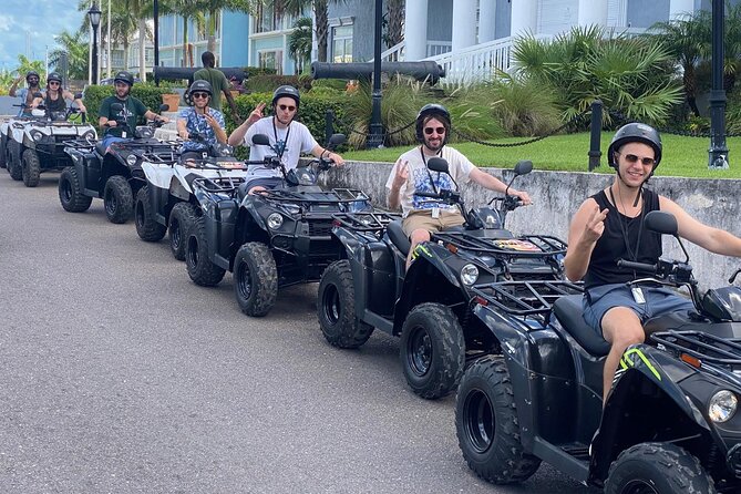 Fun Atv tour in Nassau with Lunch: Drivers must be 25 years old - Riding Nassau with a guide in front