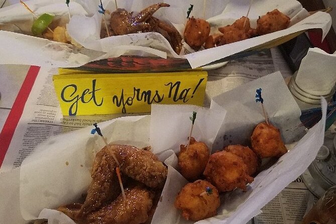 Funky Nassau Deluxe Food Tour - A Taste of The Bahamas - Bush tea and conch fritters at Tasty Teas Bahamas