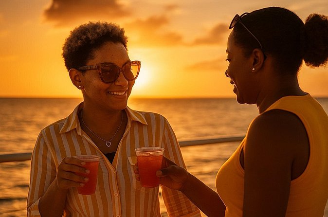 Grand Bahama Catamaran Sunset Cruise with Drinks and Snacks - The Music, Dancing, and the Breezy Factor