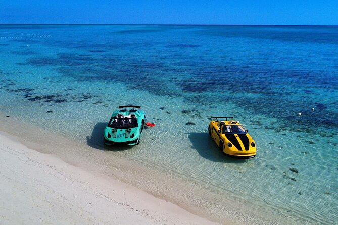 Luxury JetCar Experience-Grand Bahama - Taking the controls on open water