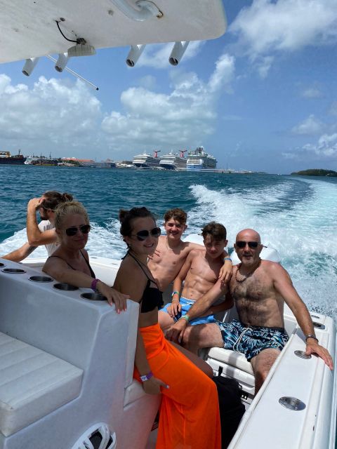 Nassau: 3-Island Snorkel Tour with Pigs, Beach Club, & Lunch - Snorkeling the coral reefs