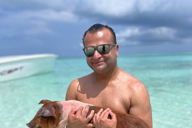 Nassau: 3 islands Pigs,Turtles,Snorkel & Beach Club with lunch - The captains make a real difference