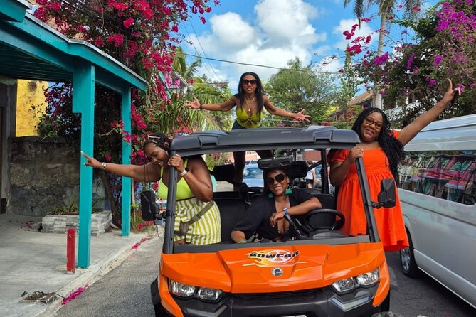 Nassau Adventure: Jeep Rental with Bluetooth Speaker - Getting to Sands Road without losing vacation time