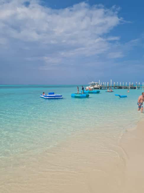 Nassau ATV & Swimming Pigs Tour - Catamaran views, coral reef options, and Green Cay turtles