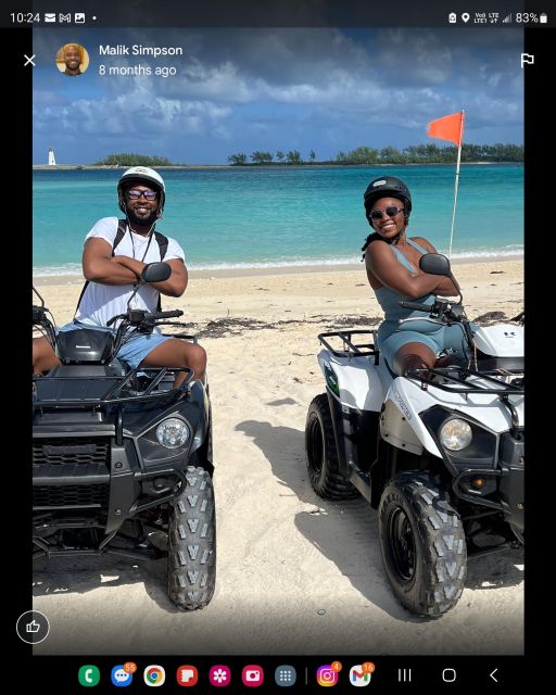 Nassau, Bahamas: ATV Quad Bike Rental - West Bay Street and Cable Beach by ATV