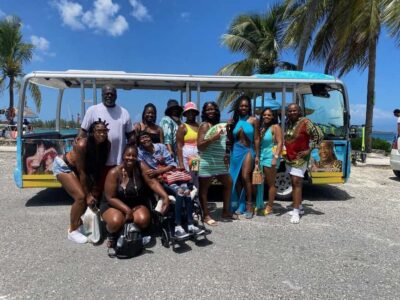 Bahamas Culture Tour with Electric Trolley and Water