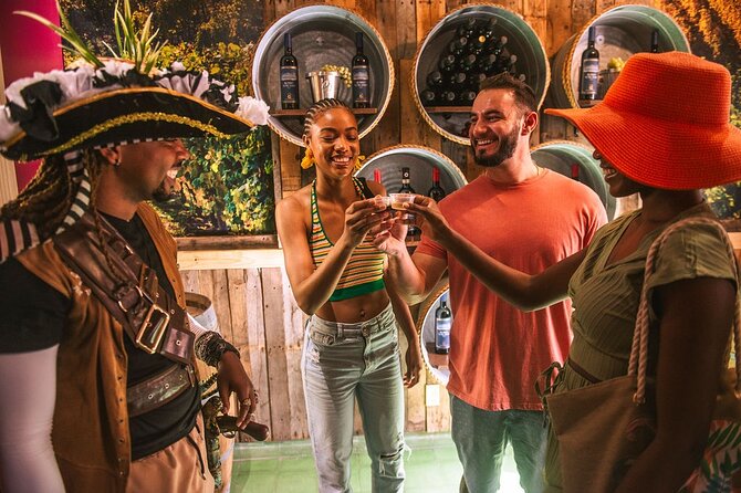 Nassau Bahamas Pirate Rum Tour - The pirate mini bus is part of the attraction