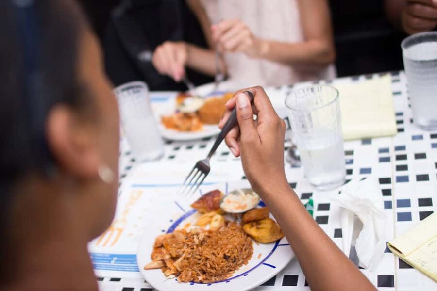 Nassau: Bites and Sites Food and Cultural Walking Tour - The first food stops: Bahamian comfort on a family scale
