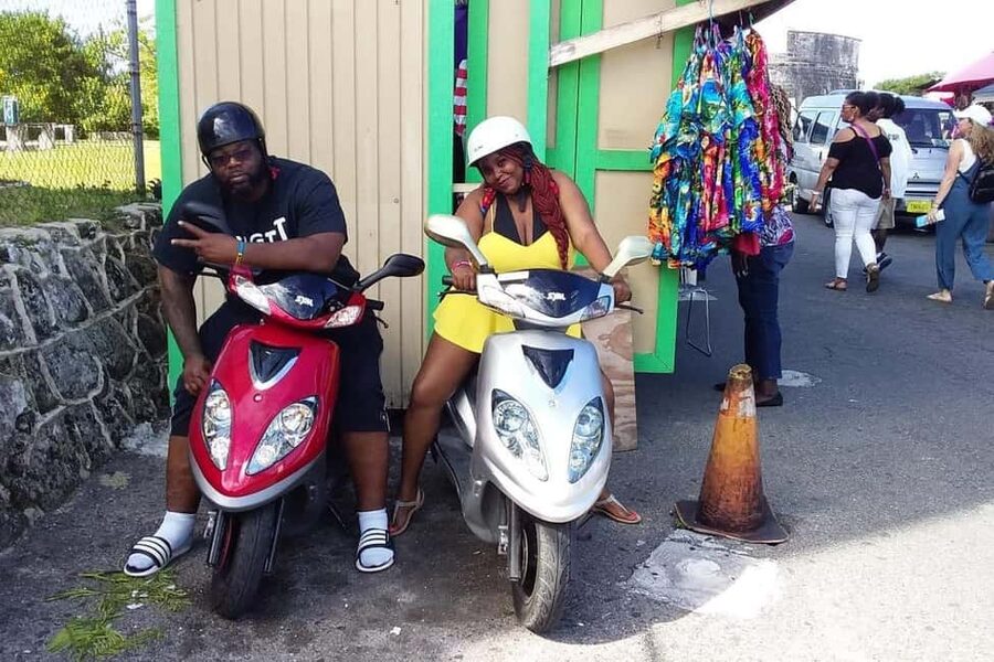 Nassau: Guided Scooter/ATV Rental or Tour w/Beach Day Bundle - Meeting at the Tourism Police Station