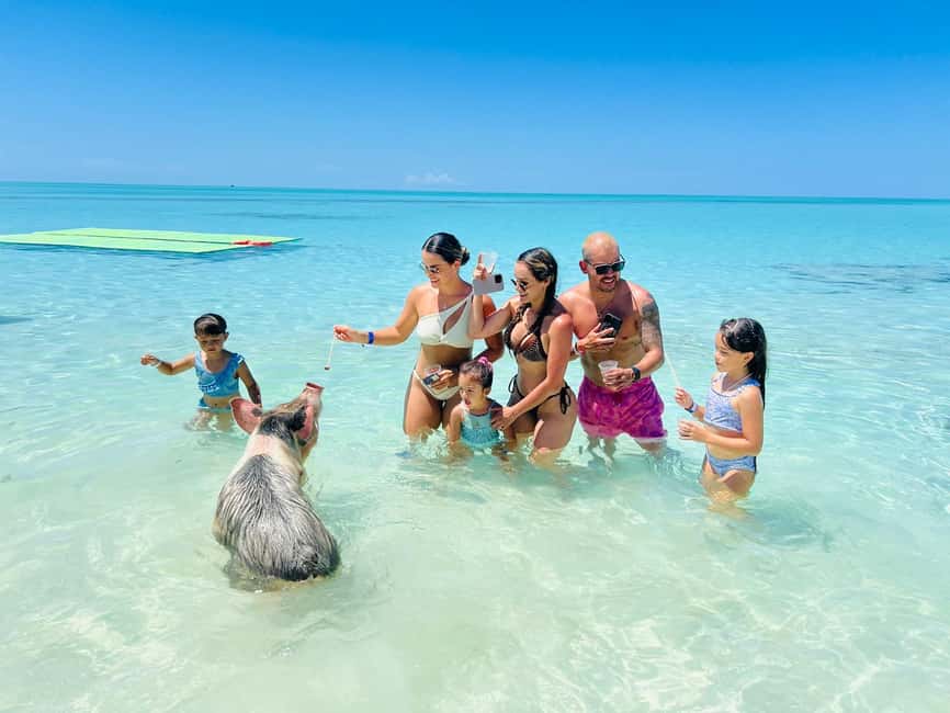 Nassau: Half-Day Swimming Pigs, Reef Snorkel & Beach Club - The Best Parts of This Nassau Boat Tour