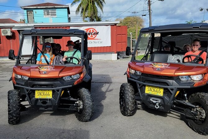 Nassau Narrated Jeep tour with Full Bahamian Lunch and Drink - Open-air Jeeps and the self-drive element