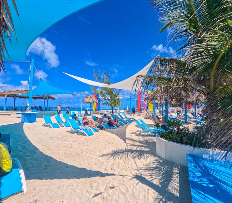 Nassau: Sun Cay Day Trip, Snorkel, Iguana Encounter, & Lunch - Bahamian lunch by the beach
