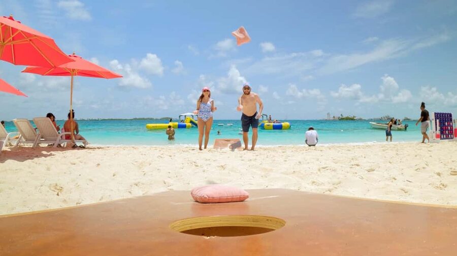 Nassau: Swimming Pigs, Snorkeling, Lunch, & Beach Boat Tour - Speeding Past Nassau, Atlantis, and Paradise Island