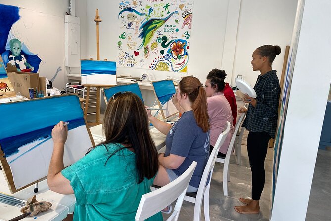 Paint and Sip at the Gallery and Wine Bar - Wine, cocktails, and non-alcoholic choices