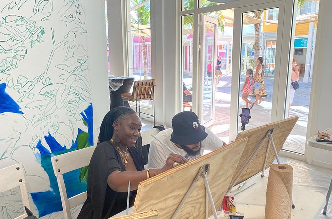 Paint and Sip at the Gallery and Wine Bar - How the experience compares with a casual gallery stop