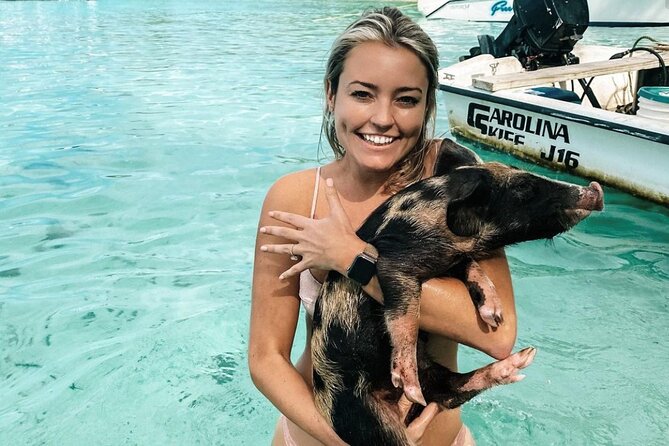 Pink Sand Beach and Swimming Pigs Adventure from Nassau - Harbour Island lunch and golf-cart ride