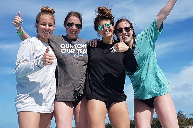 Powerboat and Snorkel Experience with Swimming Pigs and Turtles - Price, group size, and what you receive for $145