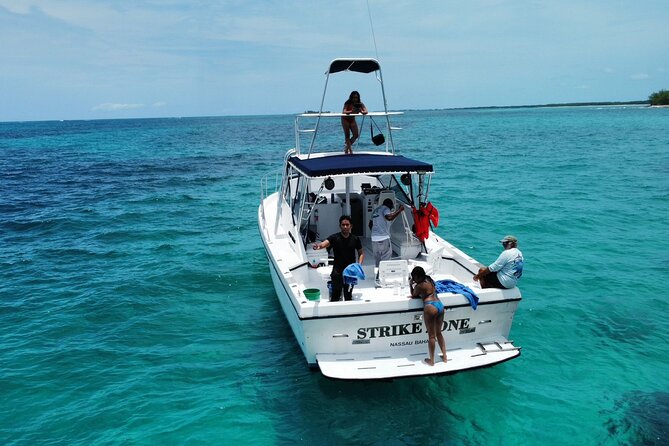 Private 38' Defender Sportfishing/Swim with Pigs in Nassau - What the $850 price really buys