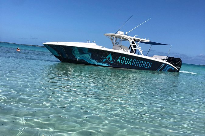 Private Bahamas Boat Fishing and Turtle Snorkeling Tour - Lunch at the Beach Bar and Grill