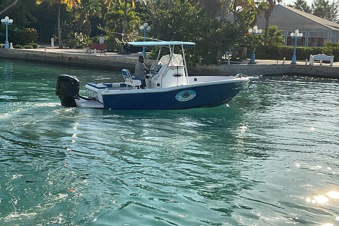 Private Boat Tours & Fishing Charters in Nassau, Bahamas - Rose Island, beach setups, and extra touches