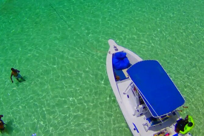 Private Boat Tours & Fishing Charters in Nassau, Bahamas - The opening ride toward the swimming pigs