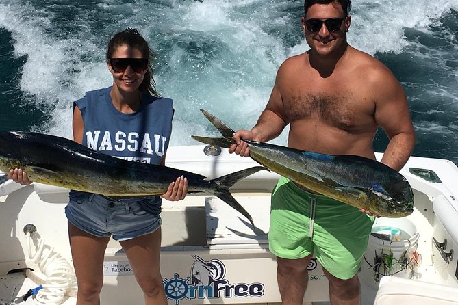 Private Snorkeling or Fishing from Nassau - 31ft Sitting Pretty - Reef snorkeling, turtles, and time in the water