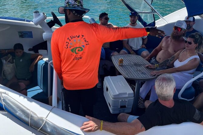 Semi Submersive Glass Bottom Boat Eco Tour in Paradise Island Bahamas - Island stories, local facts, and the crew’s role