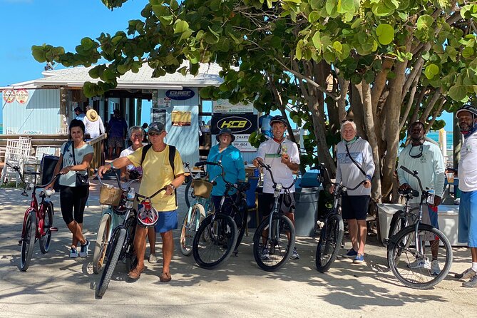 Shared Island Bike Tour in Bailey Town - The Bimini Straw Market and the shipwreck exhibit