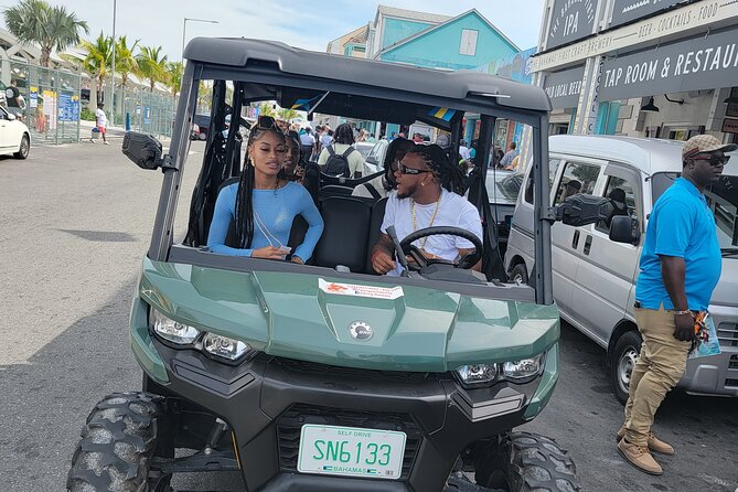 Side By Side Beach Buggy Rentals in Nassau Bahamas - Lunch and music at Arawak Cay Fish Fry