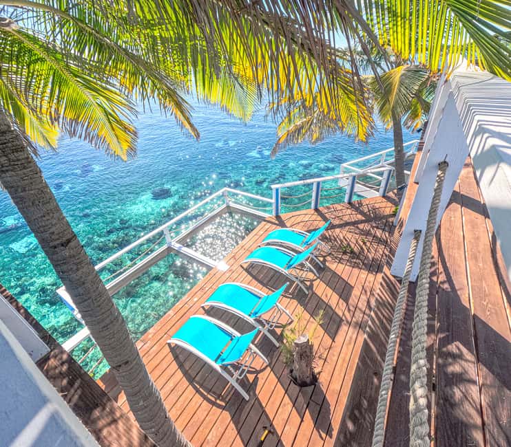 SunCay Private Oceanview Villa up to 6 with Lunch and Ferry - How the four hours on the island are likely to feel