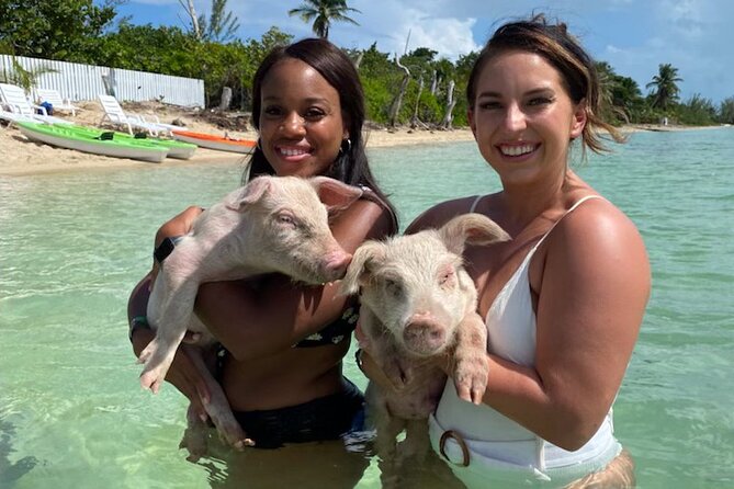 Swim with the Pigs and Explore Caves in Nassau - Beach time, snorkeling, and the promised water rides