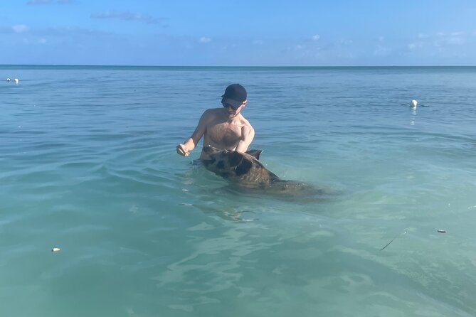 Swim with the Pigs Freeport @Creative Eco Adventures - Arriving at Cleveland’s Beach Club