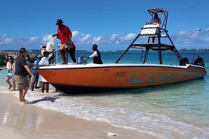 Swimming Pigs, Snorkeling and Beach Tour in Nassau Bahamas - Leaving Nassau by Speedboat