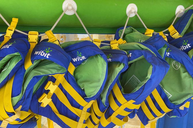 Unlimited Water Sports Package - Life jackets and the inflatable water park